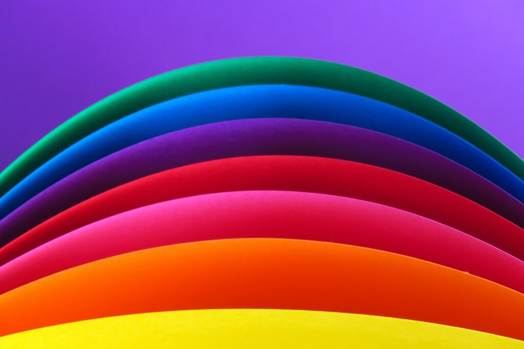 Rainbows of color!